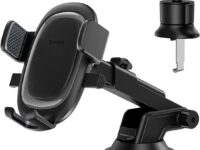 Baseus Car Holder Dash/Wind Gravity Telescopic Suction UltraControl Pro Series Black