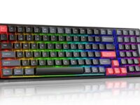 Machenike K600-B100 LITE Mechanical Gaming Keyboard 104 Red Switch Keys