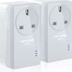 TP-LINK POWERLINE AV600, PASSTHROUGH, TWIN PACK, 1 X 10/100 PORT, 128-BIT AES ENCRYPTION, PLUG AND PLAY, UK PLUG