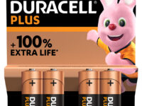 Duracell Alkaline AA Plus Batteries 4pcs