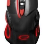 ESPERANZA MOUSE WIRED FOR GAMERS 7D OPT. USB MX401 HAWK BLACK-RED BLACK/RED