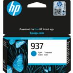 HP INK CARTRIDGE CYAN, HP 937, FOR OFFICEJET PRINTERS 9720e, 9730e, 9132e, 9117b, 9120e, 9122e, 9135e, 9110b, 9125e, 9120b, 9130b - 800 PAGES