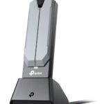 TP-LINK WIRELESS ADAPTER, DUAL BAND, BE6500, USB 3.0, WI-FI 7, 2× HIGH-GAIN DUAL-BAND ANTENNAS, BLACK