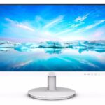 PHILIPS MONITOR 23.8'', BUSINESS, E, IPS, FHD 1920 X 1080, 75Hz, 4MS, SPEAKERS, 250CD/M2, TILT, VGA, HDMI, 3YW, WHITE