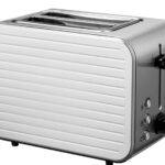 VOX TOASTER POWER:850W, FOR 2 PIECES OF BREAD, 7 HEAT OPTIONS, CANCEL, REHEAT, DEFROST BUTTONS, REMOVABLE CRUMB TRAY