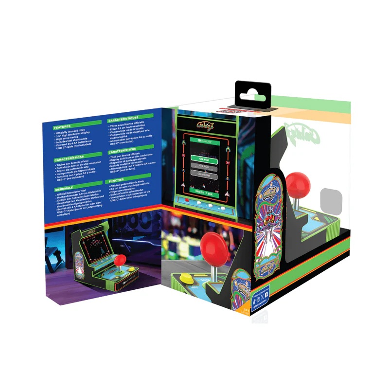 My Arcade JOYSTICK PLAYER GALAGA (2 GAMES IN 1) - Image 4