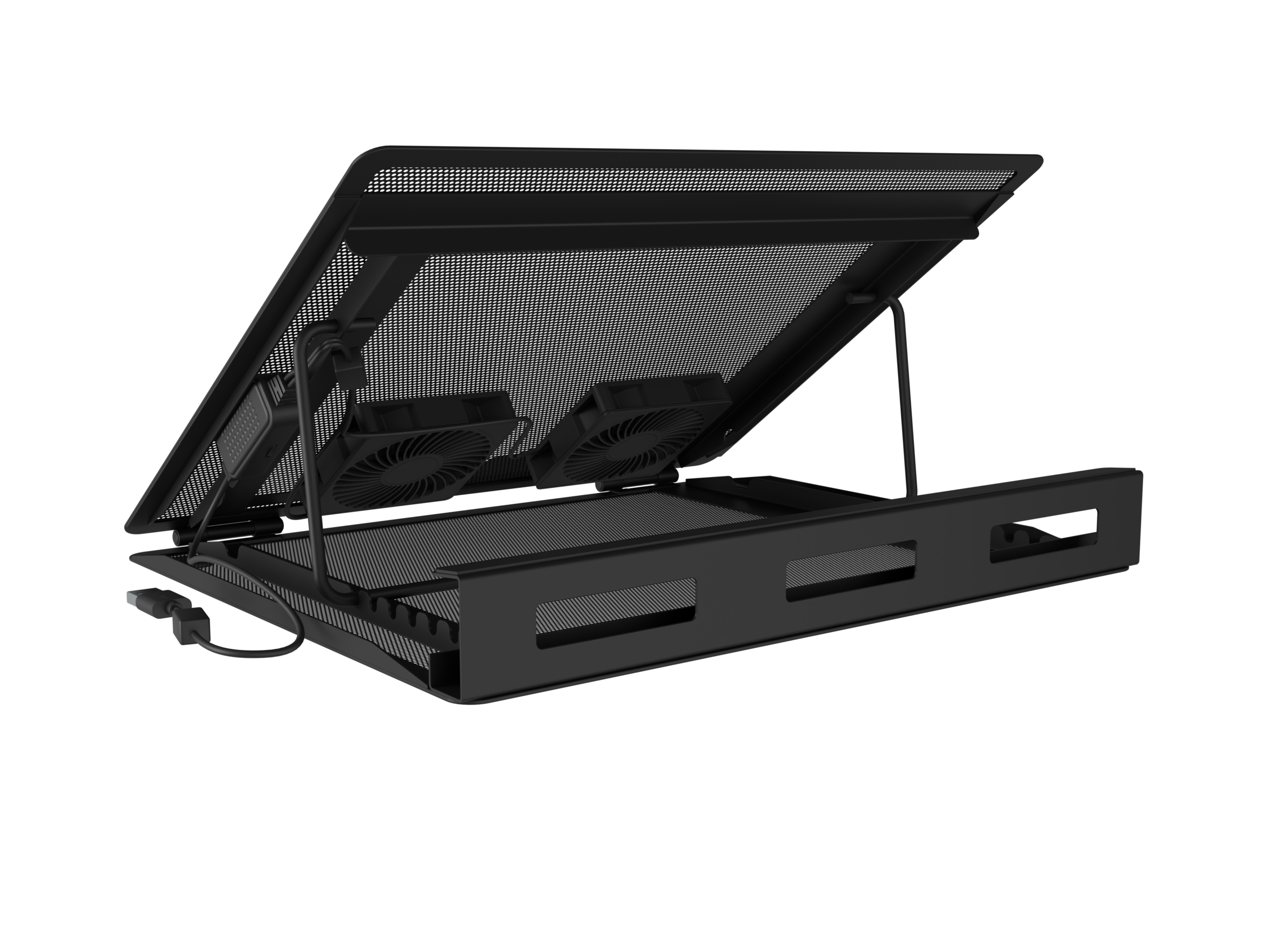 Natec TERN 2 PLUS Laptop Cooling Stand 12.1-17.3" with Adjsutable Fan Position & Speed - Image 6