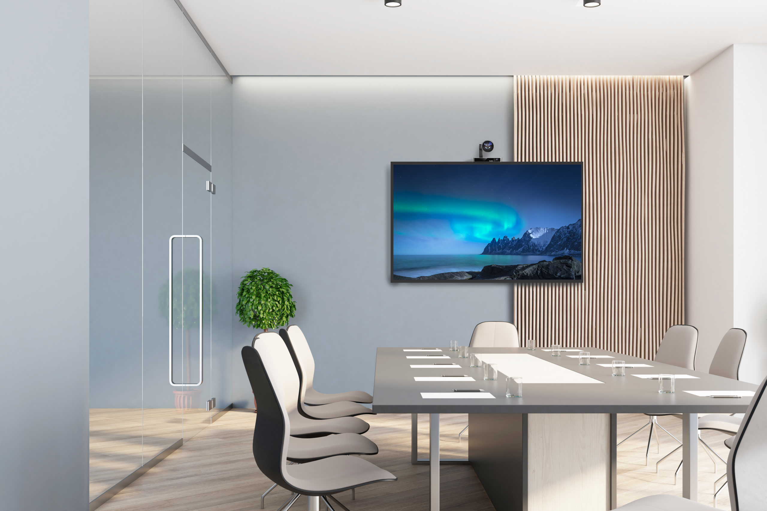 Yealink Video Conferecing Camera 4K Dual-Eye Intelligent Tracking for Medium and Large Rooms UVC86 Black - Image 5