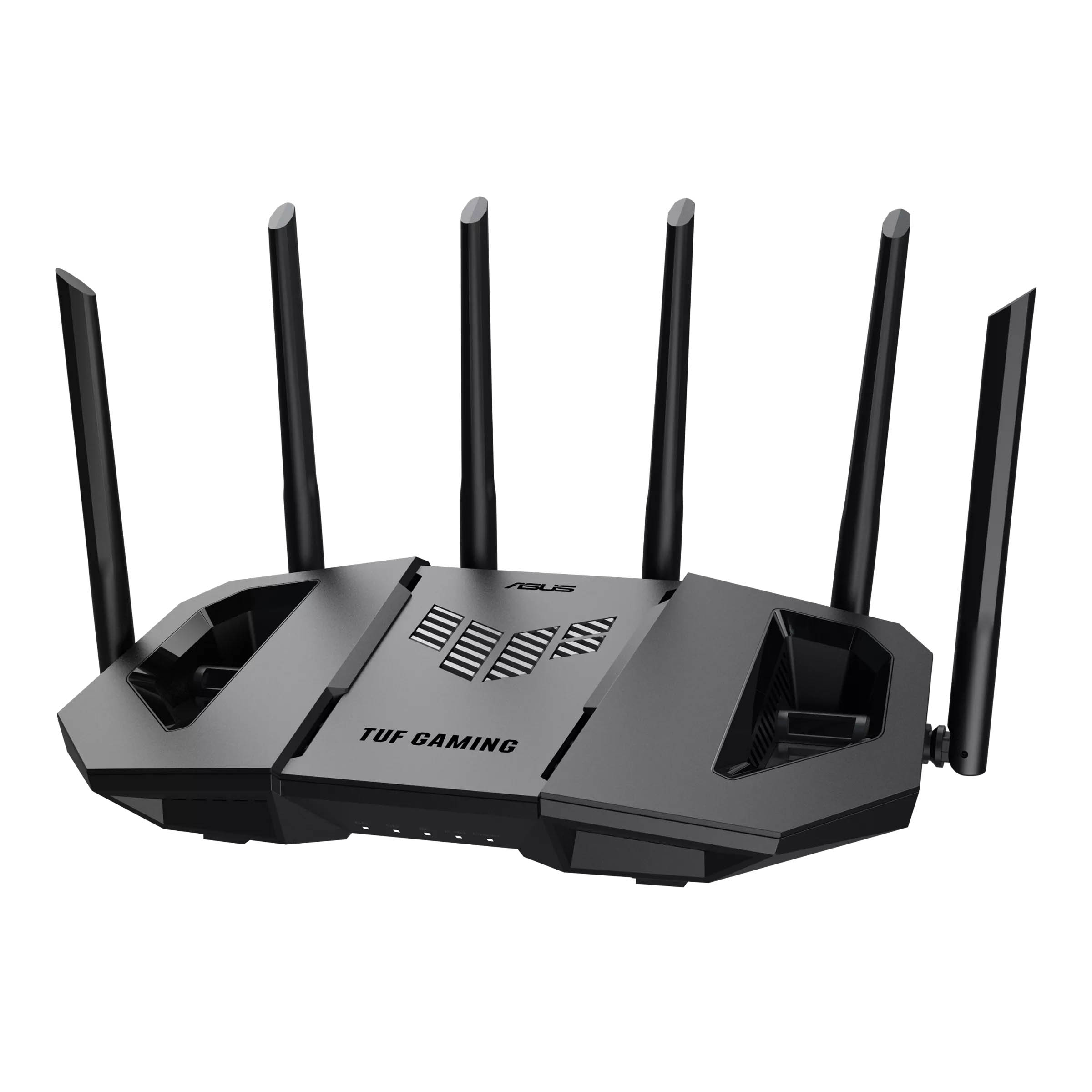 ASUS Router Wi-Fi 7 BE9400 Tri Band Quad 2.5GbE MLO VPN AiProtection TUF Gaming TUF-BE9400 - Image 6