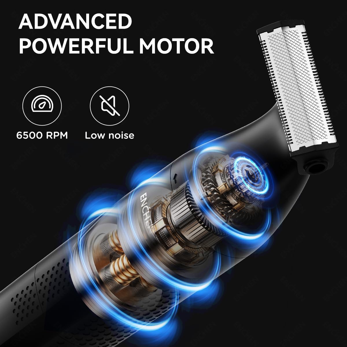 Enchen Hair Clipper Boost 3 USB-C 2000mAh Black - Image 4