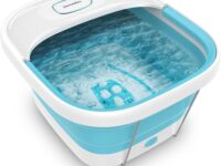 HoMedics Foot Spa Collapsible & Heat Keep FB-70BL