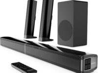 Majority Oakcastle SB80 XTRA Split 2in1 Bar/Speakers 200W Soundbar 2.1 with Sub BT
