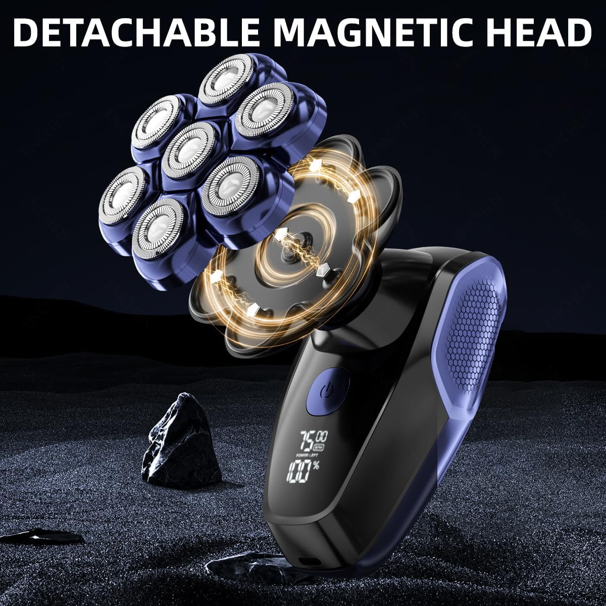 Enchen Hair Clipper Alien Pro 2 USB-C 800mAh Black - Image 5