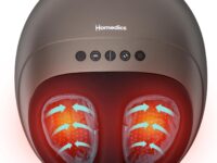 HoMedics Foot Massager Deep Kneading Shiatsu & Air Compression FMS-350HGY