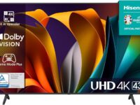 Hisense 43A6N 43'' 4K Smart LED TV Dolby