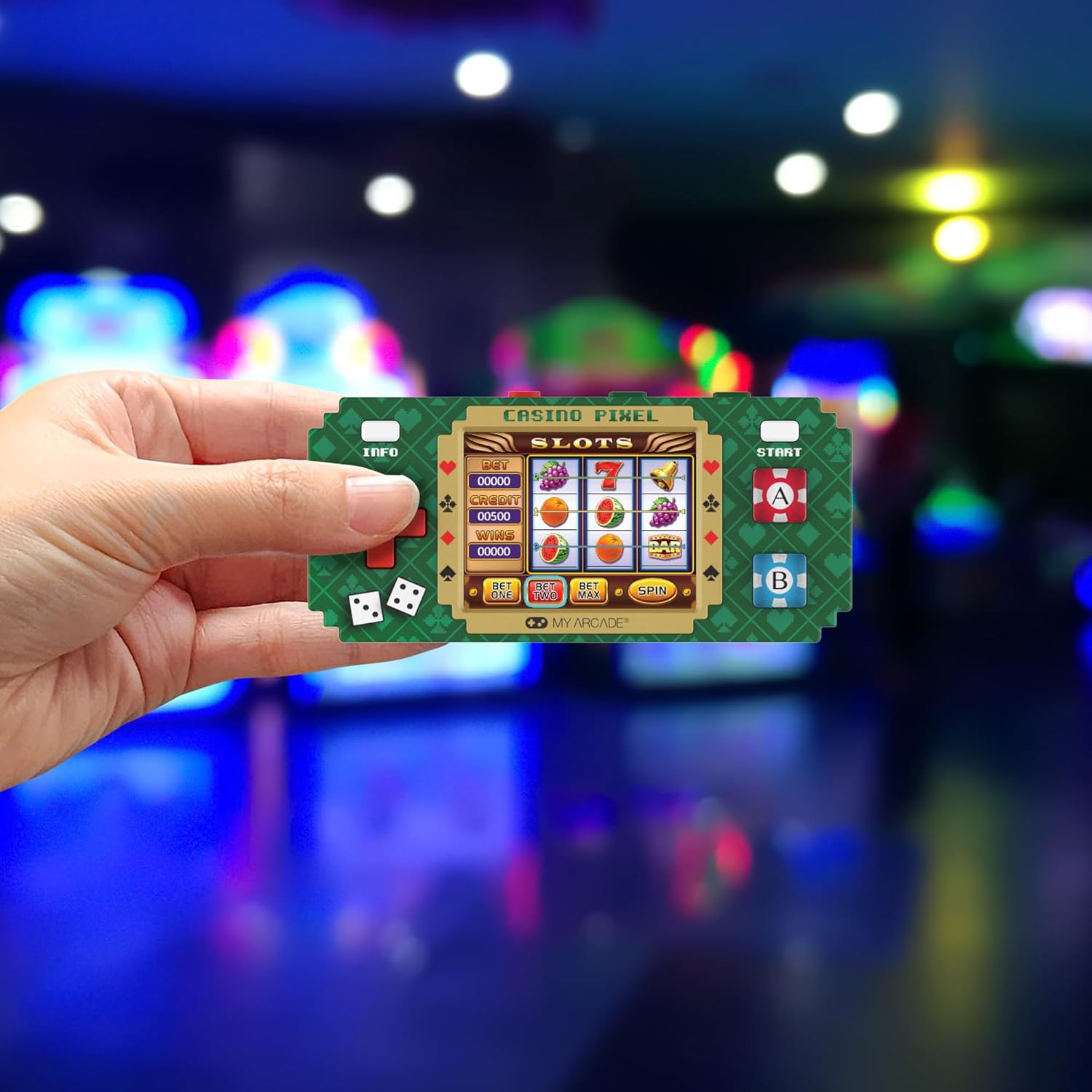 My Arcade PIXEL POCKET PRO CASINO (10 GAMES IN 1) - Image 3