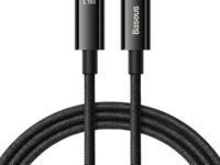 Baseus Cable USB-C to USB-C Tungsten Gold 240W 2.0m Blk