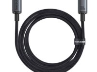 Baseus Crystal Shine USB 3.2 Full-Featured Fast-Charging Data Cable USB-C to USB-C 100W 1.5m 20Gb Cluster Black