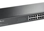 TP-LINK SWITCH 24PORTS 10/100 LAN PORTS, UNMANAGED, FANLESS, RACKMOUNT, UK PLUG