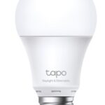 TP-LINK TAPO, SMART WI-FI LIGHT BULB, 2.4 GHZ, IEEE 802.11B/G/N, 220–240 V, 50/60 HZ, BRIGHTNESS: W: 806 LM, LIFETIME UP TO 15000 HOURS