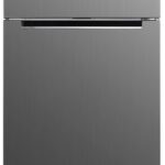 HYUNDAI REFRIGERATOR TOP FREEZER, 2-DOOR, E, NO FROST, 480L, 41DB, AIR-FLOW COOLING, ELECTRONIC DISPLAY, HxWxD 1.78x0.79x0.68, INOX