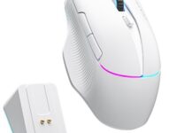 Machenike L8 Pro Wireless/BT Gaming Mouse With Charging Base