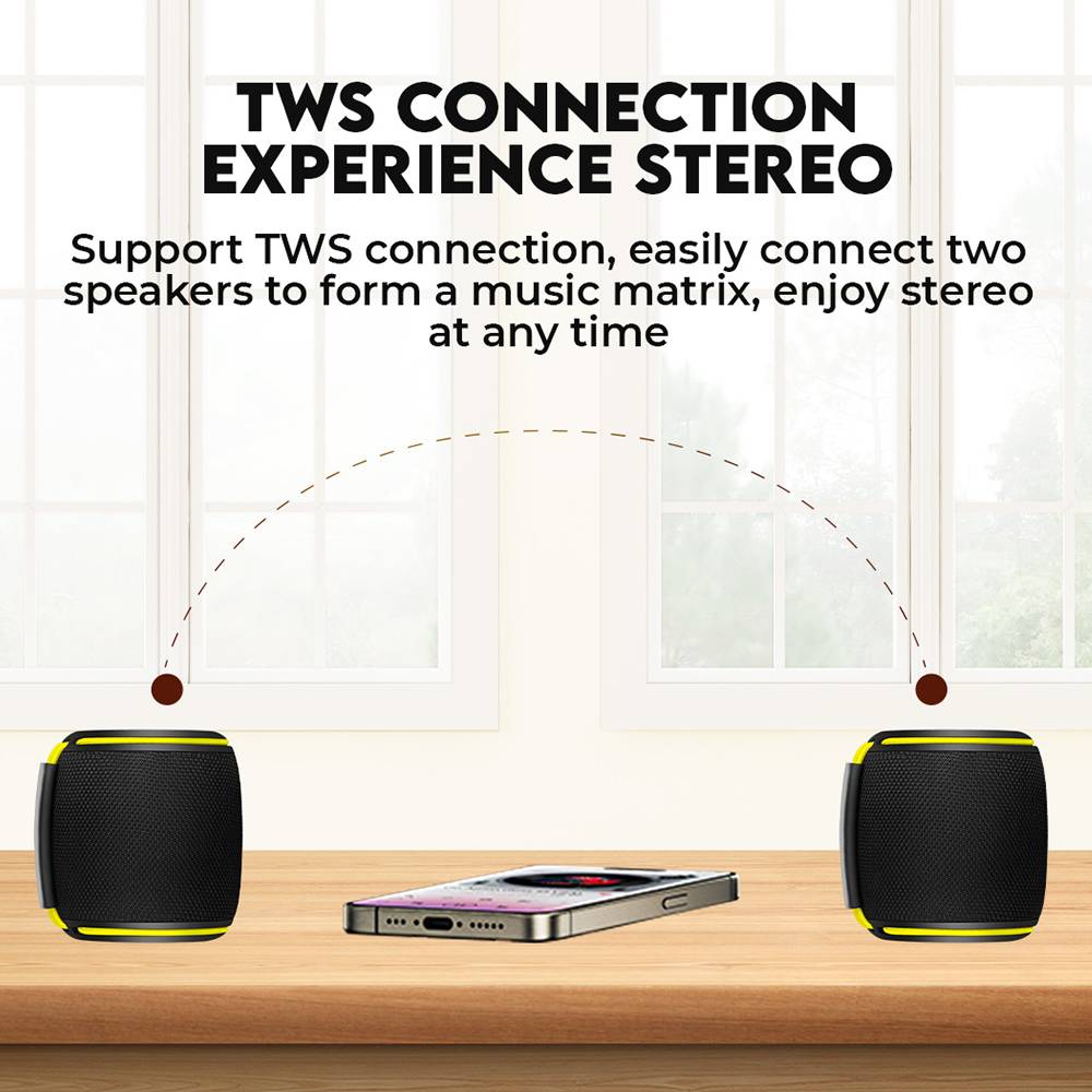SonicGear Portable Speaker TWS BT/USB/FM/RGB IPX5 10W SONICGO! BOOM 2 - Image 7