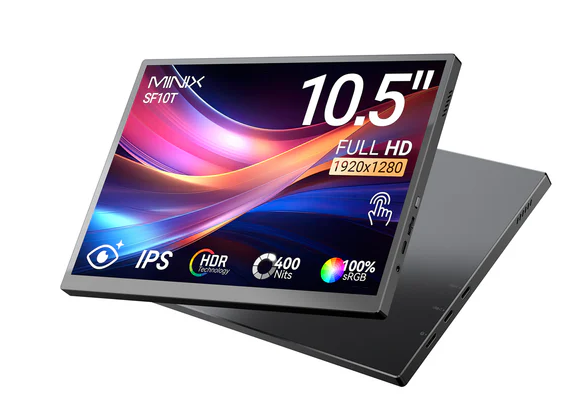 MINIX SF10T 10.5" sRGB Portable Monitor Dual USB-C - Image 7