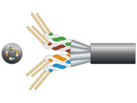 Mercury CAT6A FTP Outdoor Network Cable OFC 305m Grey 808.034UK