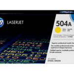 HP TONER YELLOW, HP 504A, FOR PRINTERS COLOR LASERJET CM3530, CP3525 - 7.000 PAGES