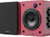 Majority Speakers Active D50X 60W 2.0 BT/USB/Optical/HDMI ARC Maroon (pair)