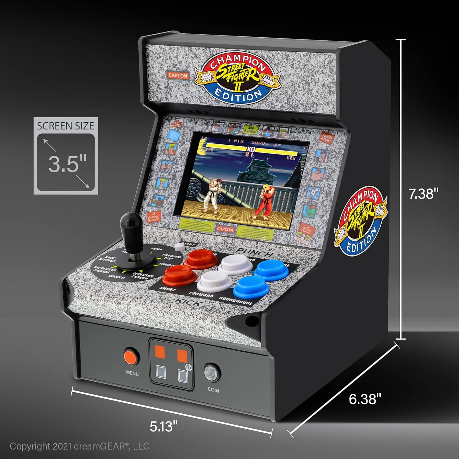 My Arcade MICRO PLAYER STREET FIGHTER II CHAMPION EDITION - Image 4