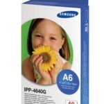 SAMSUNG PHOTO PACK 40SHEETS 4'' X 6'' PHOTO GLOSSY WITH CARTRIDGE FOR SPP-2020/2020R, SPP-2040/2040S