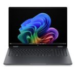 HP NOTEBOOK OMNIBOOK X FLIP 16-cb0000nv AI, INTEL ULTRA 7 355 2.3-4.7GHz/12MB, 8 CORES, 49 NPU TOPS, 32GB, 1TB PCIe GEN4 NVMe M.2 SSD, INTEL GRAPHICS, 16'' 2K (1920x1200) OLED TOUCH, WIN 11 HOME, 2YW, ECLIPSE GRAY