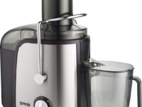 Gorenje Kitchen Juicer 800W 1.5L Pulp Container XL Tube JC805EII Inox/Black
