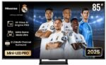 Hisense 85U7Q PRO 85'' 4K Smart QLED MINI LED 165hz TV