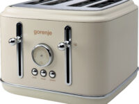 Gorenje Kitchen Toaster 2300W 4 Slots 6 Heating Levels T2300CLIN Classico Ivory