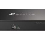 TP-LINK NVR VIGI VIDEO RECORDER, 4 CHANNEL UP TO 8MP RESOLUTION, 80MBPS BANDWIDTH, 1 X HDD INTERFACE UP TO 10TB, SMART DETECTION, ONVIF, REMOTE MONITORING, 2-WAY AUDIO, VGA, HDMI, 2 X USB 2.0, LAN