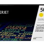 HP TONER YELLOW, HP 508X, FOR PRINTERS COLOR LASERJET M552, M553 SERIES - 9500 PAGES