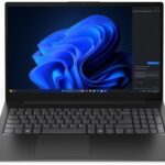 LENOVO NOTEBOOK V15 G5 IRL, INTEL i5-13420H, 2.1-4.6GHz/12MB, 8C, 16GB, 512GB SSD, INTEL UHD GRAPHICS, 15.6' FHD 1920x1080 IPS 300NITS AG, WIFI6, BT, LAN, USB-A, USB-C, HDMI, DOS, 3YW, BLACK