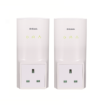 DLINK POWERLINE AV 200MBPS STARTER KIT, LAN PORT WITH AUTO MDI/MDIX, POWER SOCKET INTERFACE PASSTHROUGH, UK PLUG, BUNDLE: PRICE IS VALID ONLY WITH DHP-W310AV/EEU