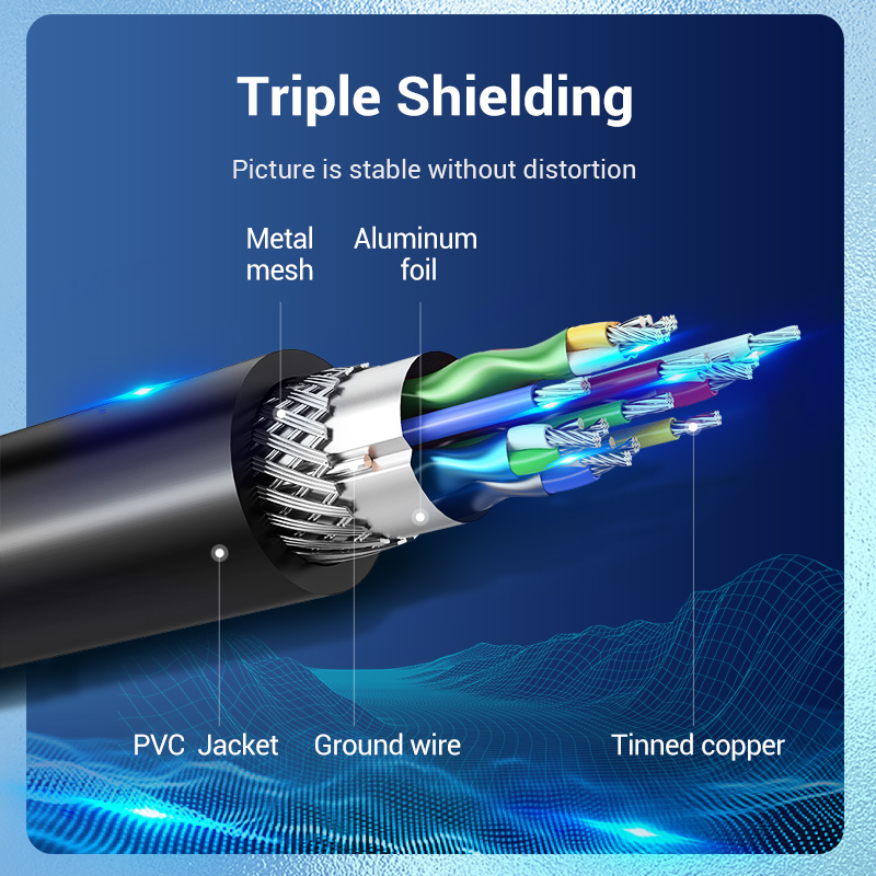Vention DisplayPort to DVI-D Cable 24+1 2.0m HAFBH - Image 8