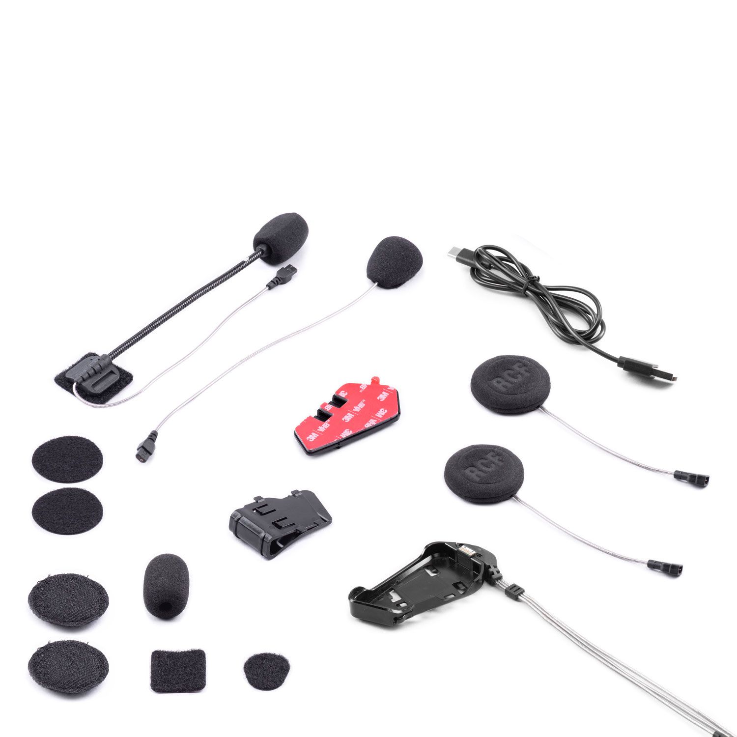 Midland Moto Intercom R1 Mesh Hybrid BT & Mesh Helmet Headset (single) - Image 8
