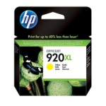 HP INK CARTRIDGE YELLOW HIGH YIELD, HP 920XL, FOR PRINTERS 6000, 6500, 7000, 7500, - 700 PAGES