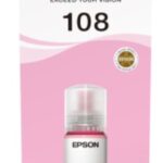 EPSON INK BOTTLE LIGHT MAGENTA 108, 1 x 70.0 ml, 2, 100 (10x15cm) photos, FOR L18050, L8050