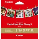 CANON PAPER 13x13CM (5X5 INCH) PHOTO PLUS GLOSSY PP-201, 20 SHEETS, 260GR, FOR CANON PRINTERS TS6051, TS5055, TS5051, TS6050, TS6055, TS8050