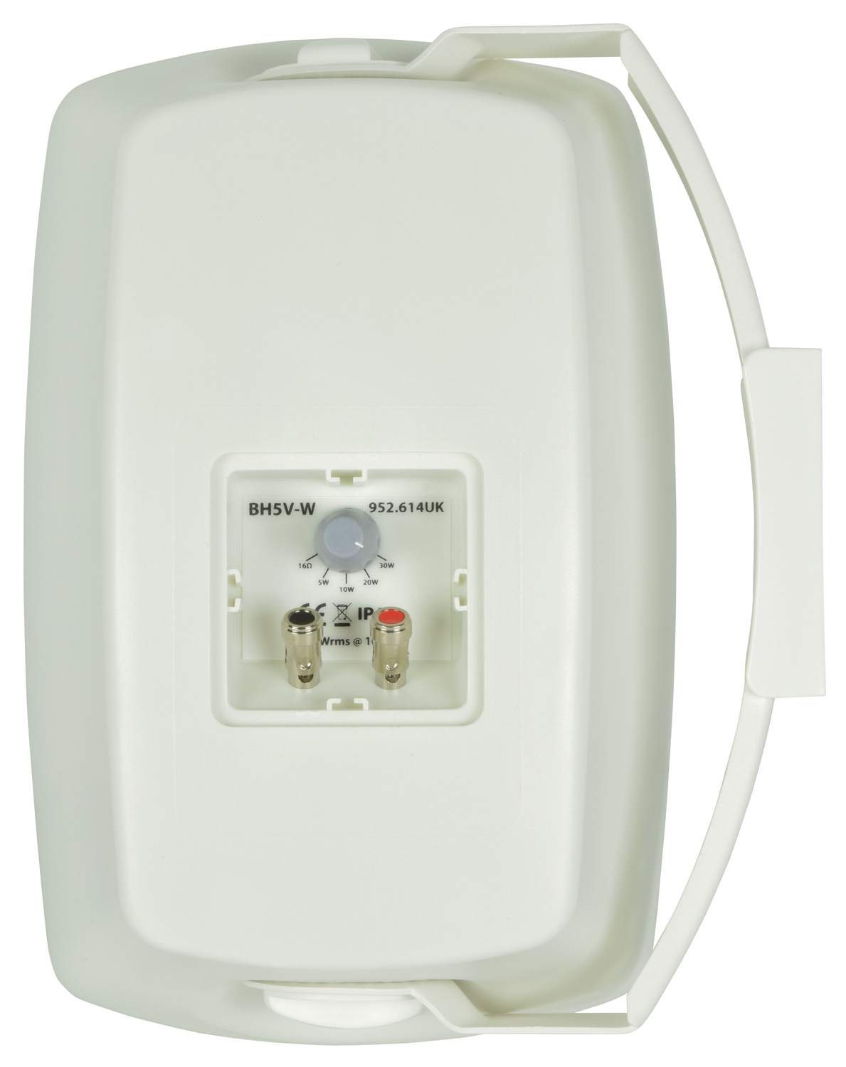 Adastra BH5V-W 5.25'' 100V Onwall Indoor Speaker IP44 30W + 16ohms 952.614UK White - Image 3