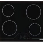 VOX HOB ELECTRIC, 60CM CERAMIC  BUILT IN, 4 HITTING ELEMENTS, 6.5 KW, TOUCH, SENSOR BUTTONS, SECURITY LOCK, 59x52x4.1CM, BLACK