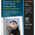 EPSON PAPER PHOTO PREMIUM GLOSSY - 10x15cm - 40 SHEETS