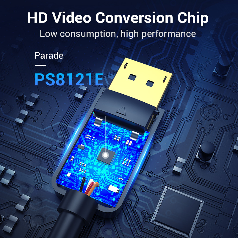 Vention DisplayPort to DVI-D Cable 24+1 2.0m HAFBH - Image 9